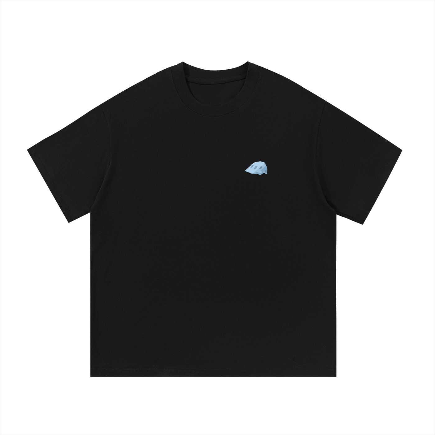 RidePal Classic Tee in Black — front